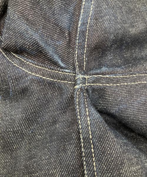 agnes b homme（アニエスベーオム）agnes b homme (アニエスベーオム) フランス製カバーオール インディゴ サイズ:38の古着・服飾アイテム