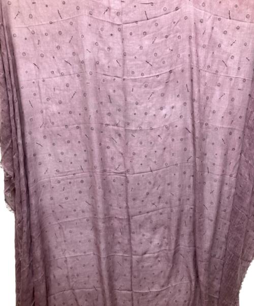 FALIERO SARTI（ファリエロサルティ）Faliero Sarti (ファリエロサルティ) スマイルスカーフ ブラウンの古着・服飾アイテム
