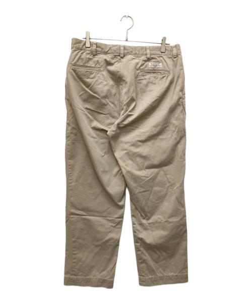 POLO RALPH LAUREN（ポロ・ラルフローレン）POLO RALPH LAUREN (ポロ・ラルフローレン) チノトラウザースパンツ ベージュ サイズ:36/30の古着・服飾アイテム