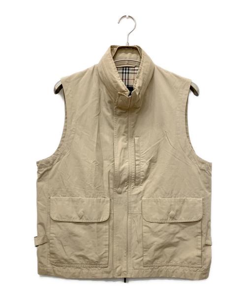 BURBERRY LONDON（バーバリーロンドン）BURBERRY LONDON (バーバリーロンドン) 裏ノヴァチェックベスト ベージュ サイズ:Freeの古着・服飾アイテム
