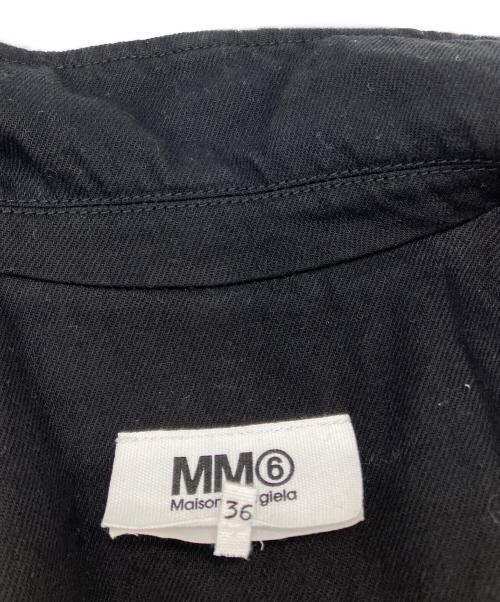 MM6 Maison Margiela（エムエムシックスメゾンマルジェラ）MM6 Maison Margiela (エムエムシックスメゾンマルジェラ) 23SS デニムコート ブラック サイズ:36の古着・服飾アイテム