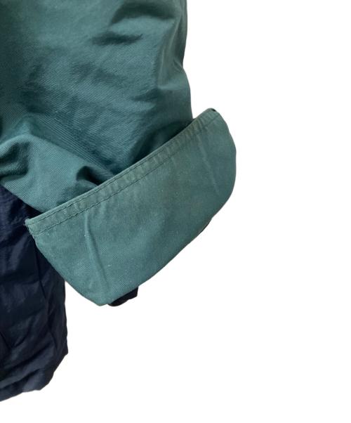 Columbia（コロンビア）Columbia (コロンビア) ライナー付きオーバーコート グリーン×ネイビー サイズ:Mの古着・服飾アイテム