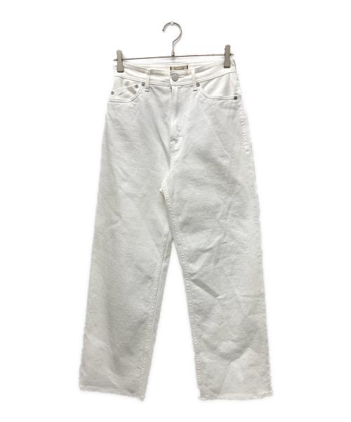 YANUK（ヤヌーク）YANUK (ヤヌーク) デニムパンツ ホワイト サイズ:26の古着・服飾アイテム