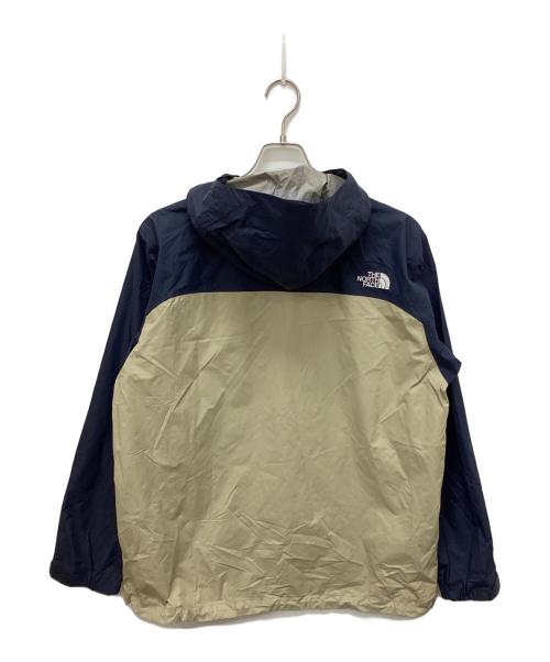 THE NORTH FACE（ザ ノース フェイス）THE NORTH FACE (ザ ノース フェイス) ドットショットジャケット ベージュ×ネイビー サイズ:Lの古着・服飾アイテム