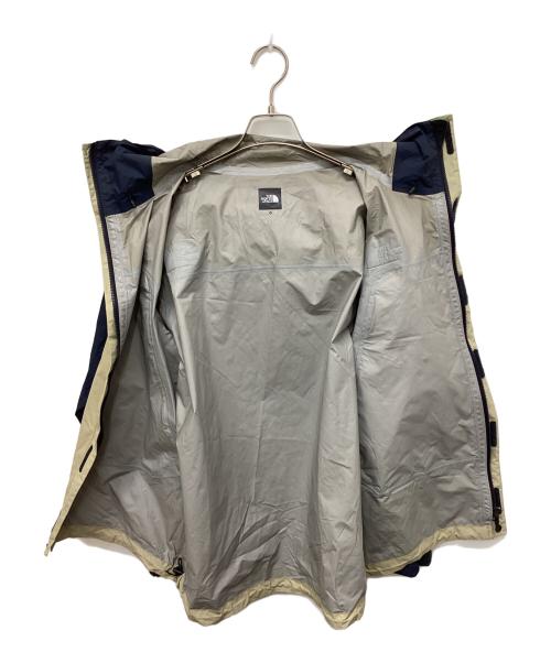 THE NORTH FACE（ザ ノース フェイス）THE NORTH FACE (ザ ノース フェイス) ドットショットジャケット ベージュ×ネイビー サイズ:Lの古着・服飾アイテム