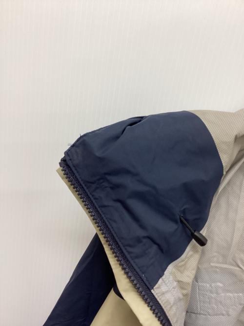 THE NORTH FACE（ザ ノース フェイス）THE NORTH FACE (ザ ノース フェイス) ドットショットジャケット ベージュ×ネイビー サイズ:Lの古着・服飾アイテム