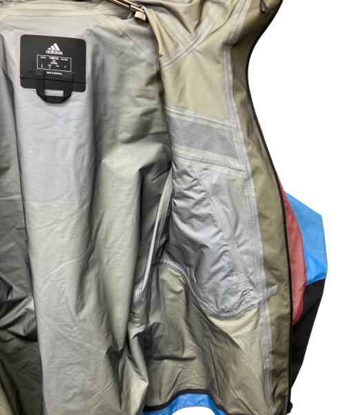adidas（アディダス）adidas (アディダス) テックロック ライト ゴアテックス ジャケット ブルー サイズ:Sの古着・服飾アイテム