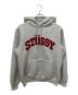stussy（ステューシー）の古着「プルオーバーパーカー」｜グレー