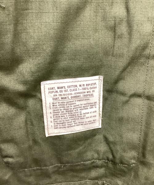 US ARMY（ユーエスアーミー）US ARMY (ユーエスアーミー) 70ｓジャングルファティーグジャケット オリーブ サイズ:XSの古着・服飾アイテム