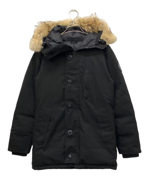 CANADA GOOSE（カナダグース）CANADA GOOSE (カナダグース) EDIFICE別注 クレストンパーカダウンジャケット ブラック サイズ:XSの古着・服飾アイテム