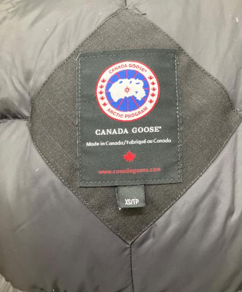 CANADA GOOSE（カナダグース）CANADA GOOSE (カナダグース) EDIFICE別注 クレストンパーカダウンジャケット ブラック サイズ:XSの古着・服飾アイテム