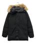 CANADA GOOSE（カナダグース）の古着「EDIFICE別注 クレストンパーカダウンジャケット」｜ブラック