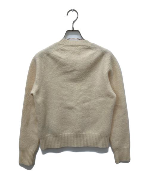 JIL SANDER（ジルサンダー）JIL SANDER (ジルサンダー) 24AW クルーネックウールニット ベージュ サイズ:XSの古着・服飾アイテム