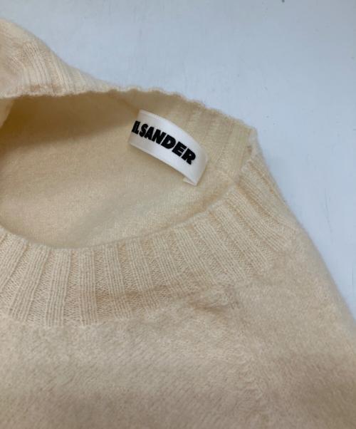 JIL SANDER（ジルサンダー）JIL SANDER (ジルサンダー) 24AW クルーネックウールニット ベージュ サイズ:XSの古着・服飾アイテム