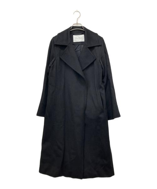 MaxMara（マックスマーラ）MaxMara (マックスマーラ) マニュエラアイコンコート ブラック サイズ:36の古着・服飾アイテム