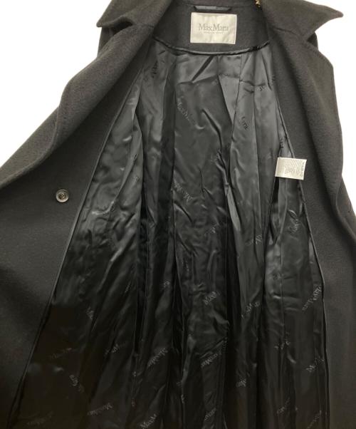 MaxMara（マックスマーラ）MaxMara (マックスマーラ) マニュエラアイコンコート ブラック サイズ:36の古着・服飾アイテム