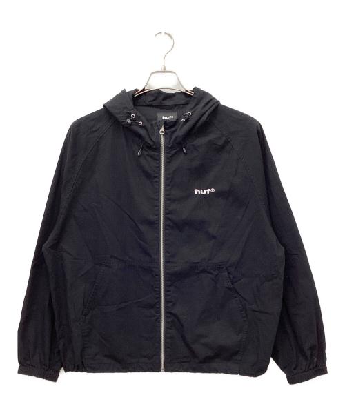 HUF（ハフ）HUF (ハフ) eightynine HOODED JACKET ブラック サイズ:Lの古着・服飾アイテム
