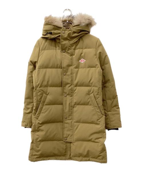 DANTON（ダントン）DANTON (ダントン) ラクーンファーフーデットダウンコート ブラウン サイズ:36の古着・服飾アイテム