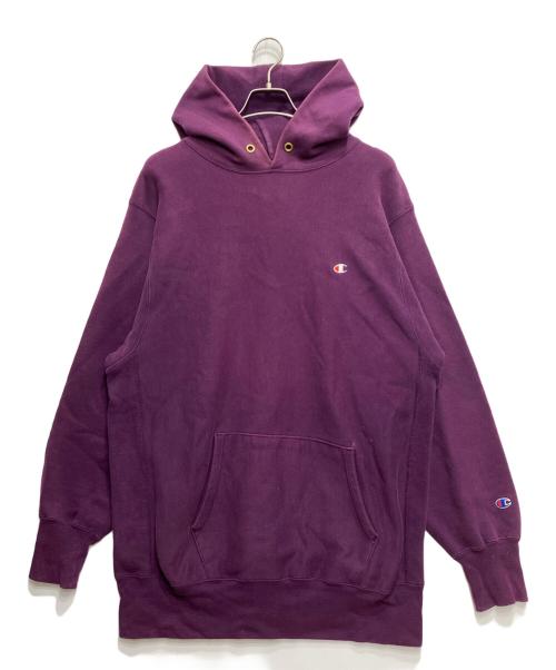 Champion（チャンピオン）Champion (チャンピオン) リバースウィーブスウェッパーカー パープル サイズ:XXLの古着・服飾アイテム