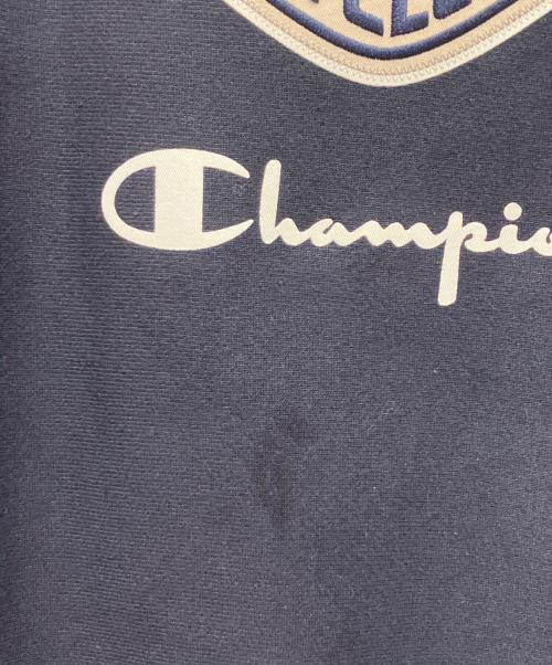 Champion REVERSE WEAVE（チャンピオン リバース ウィーブ）Champion REVERSE WEAVE (チャンピオン リバース ウィーブ) HARLEY-DAVIDSON (ハーレーダビッドソン) ファナティック・クルーネック・スウェットシャツ ネイビー サイズ:2XLの古着・服飾アイテム