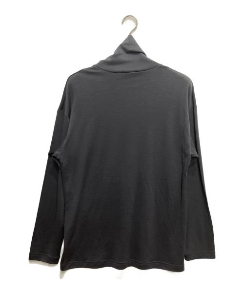 N.HOOLYWOOD（エヌ ハリウッド）N.HOOLYWOOD (エヌ ハリウッド) タートルネックニット グレー サイズ:36の古着・服飾アイテム