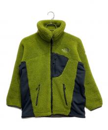 THE NORTH FACE（ザ ノース フェイス）の古着「POLARTEC バーサロフトジャケット」｜黄緑×グレー