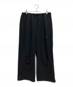 Y DOT BY NORDISKワイドット バイ ノルディスク）の古着「TECH FLEECE CIRCLE Buggy Pants」｜ブラック