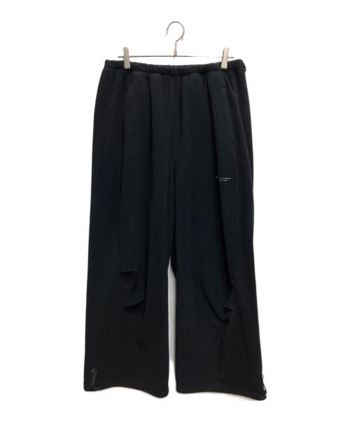 Y DOT BY NORDISK（ワイドット バイ ノルディスク）Y DOT BY NORDISK (ワイドット バイ ノルディスク) TECH FLEECE CIRCLE Buggy Pants ブラック サイズ:L 未使用品の古着・服飾アイテム