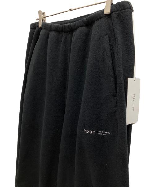 Y DOT BY NORDISK（ワイドット バイ ノルディスク）Y DOT BY NORDISK (ワイドット バイ ノルディスク) TECH FLEECE CIRCLE Buggy Pants ブラック サイズ:L 未使用品の古着・服飾アイテム