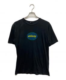 stussy（ステューシー）の古着「ロゴプリントTシャツ」｜ブラック