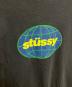 中古・古着 stussy (ステューシー) ロゴプリントTシャツ ブラック サイズ:M：5000円