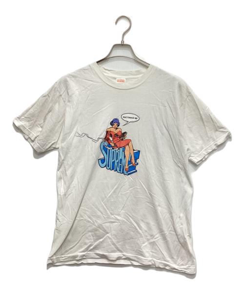 SUPREME（シュプリーム）SUPREME (シュプリーム) Don't Touch My Shit Tee ホワイト サイズ:Lの古着・服飾アイテム