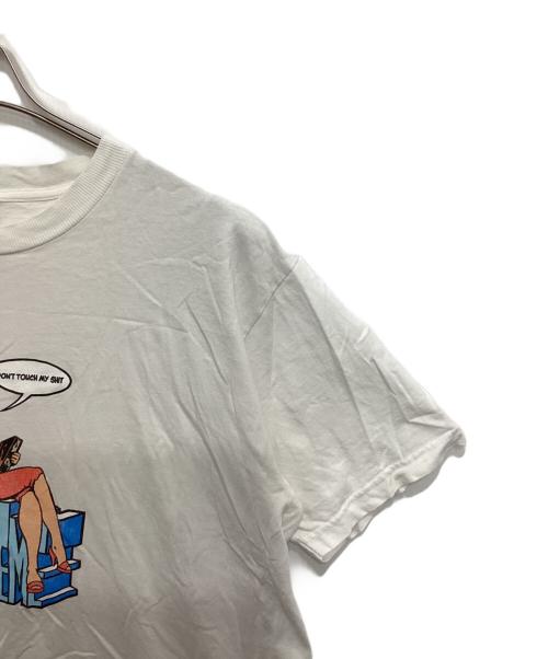 SUPREME（シュプリーム）SUPREME (シュプリーム) Don't Touch My Shit Tee ホワイト サイズ:Lの古着・服飾アイテム