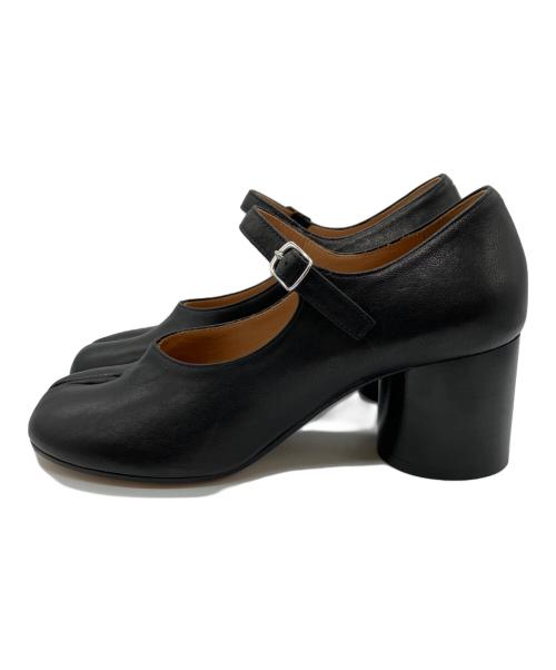 Maison Margiela（メゾンマルジェラ）Maison Margiela (メゾンマルジェラ) 足袋ヒールメリージェーン ブラック サイズ:37の古着・服飾アイテム