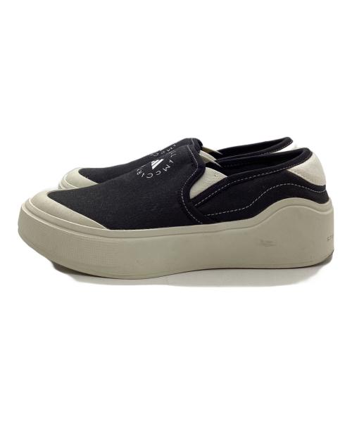 adidas by stella McCartney（アディダス バイ ステラマッカートニー）adidas by stella McCartney (アディダス バイ ステラマッカートニー) スリッポン ブラック サイズ:26.5cmの古着・服飾アイテム