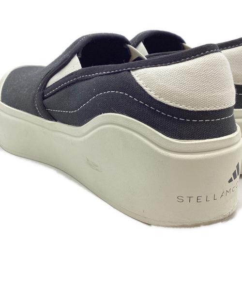 adidas by stella McCartney（アディダス バイ ステラマッカートニー）adidas by stella McCartney (アディダス バイ ステラマッカートニー) スリッポン ブラック サイズ:26.5cmの古着・服飾アイテム