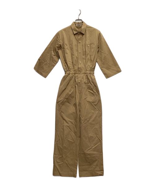 AURALEE（オーラリー）AURALEE (オーラリー) WASHED CAVALRY TWILL JUMPSUIT ブラウン サイズ:１の古着・服飾アイテム