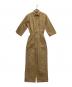 AURALEE（オーラリー）の古着「WASHED CAVALRY TWILL JUMPSUIT」｜ブラウン