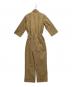 AURALEE (オーラリー) WASHED CAVALRY TWILL JUMPSUIT ブラウン サイズ:１：8000円