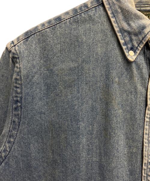 POLO COUNTRY（ポロカントリー）POLO COUNTRY (ポロカントリー) デニムボタンダウンシャツ ブルー サイズ:Mの古着・服飾アイテム