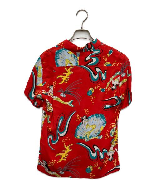 Sun Surf（サンサーフ）Sun Surf (サンサーフ) BEAMS (ビームス) ハワイアンショートスリーブシャツ レッド サイズ:不明の古着・服飾アイテム