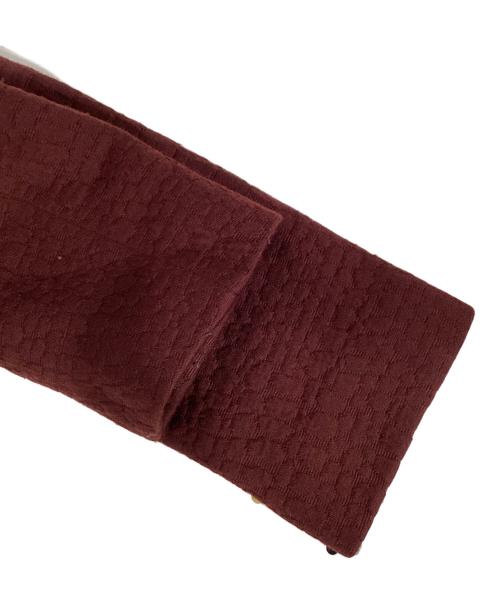 missoni（ミッソーニ）missoni (ミッソーニ) ボンディングジャガードコート ブラウン サイズ:42の古着・服飾アイテム