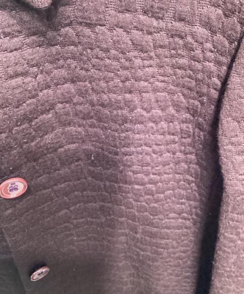 missoni（ミッソーニ）missoni (ミッソーニ) ボンディングジャガードコート ブラウン サイズ:42の古着・服飾アイテム