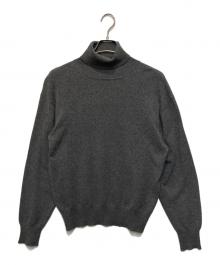 Paul Smith BLACK（ポールスミスブラック）の古着「カシミヤタートルネックニット」｜グレー