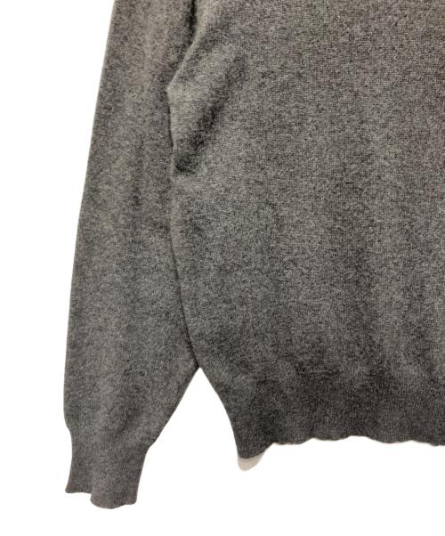 Paul Smith BLACK（ポールスミスブラック）Paul Smith BLACK (ポールスミスブラック) カシミヤタートルネックニット グレー サイズ:Lの古着・服飾アイテム