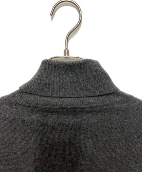 Paul Smith BLACK（ポールスミスブラック）Paul Smith BLACK (ポールスミスブラック) カシミヤタートルネックニット グレー サイズ:Lの古着・服飾アイテム