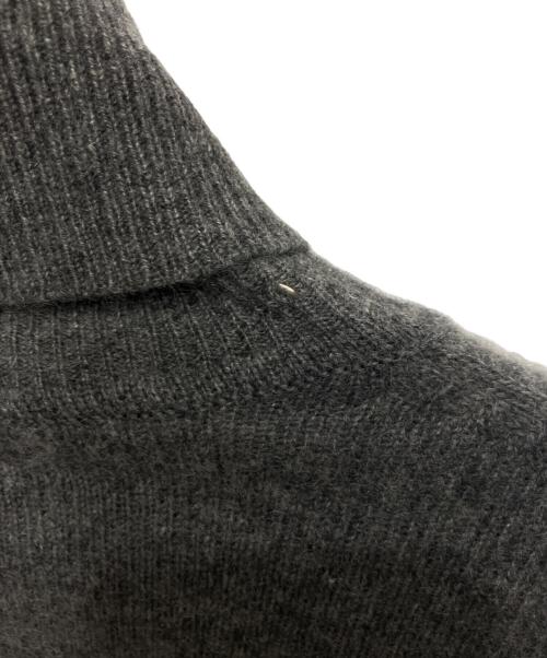 Paul Smith BLACK（ポールスミスブラック）Paul Smith BLACK (ポールスミスブラック) カシミヤタートルネックニット グレー サイズ:Lの古着・服飾アイテム