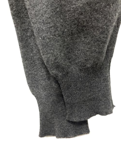Paul Smith BLACK（ポールスミスブラック）Paul Smith BLACK (ポールスミスブラック) カシミヤタートルネックニット グレー サイズ:Lの古着・服飾アイテム