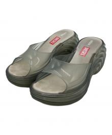 DIESEL×melissa（ディーゼル×メリッサ）の古着「quantum platformサンダル」｜クリア