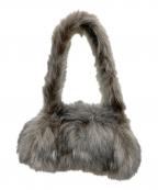 DIESELディーゼル）の古着「play crossbodyファーバッグ」｜ブラウン